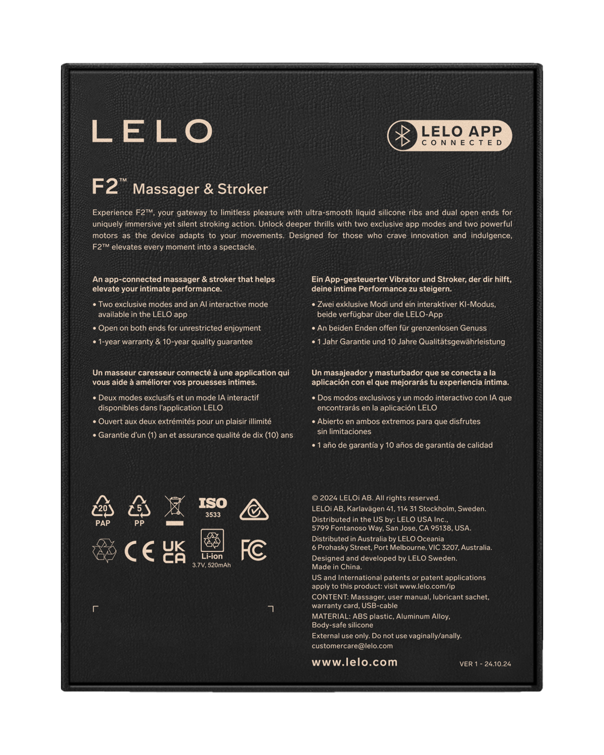 Lelo - F2S Master Blaster
