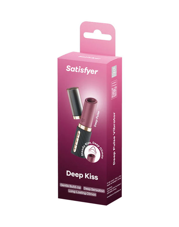 Satisfyer – Deep Kiss – Estimulador de clítoris Air Pulse 3D