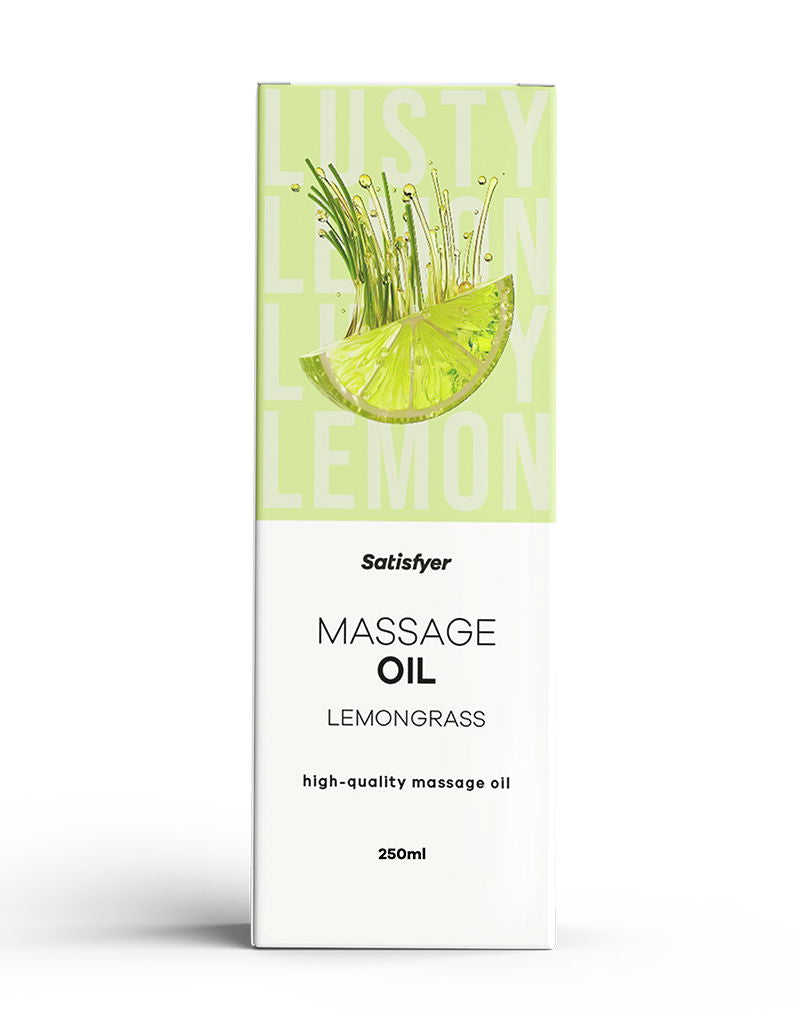 Satisfyer – Lemongrass Massage Oil (250 ml)