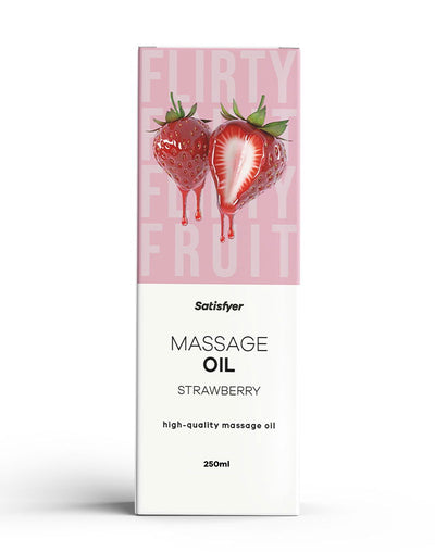 Satisfyer – Aceite de Masaje Strawberry (250 ml)