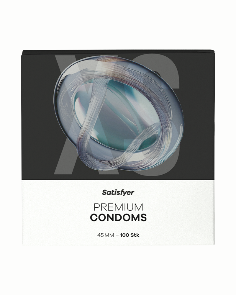 Satisfyer – Condoms Size 45 (XS) – 100 Units