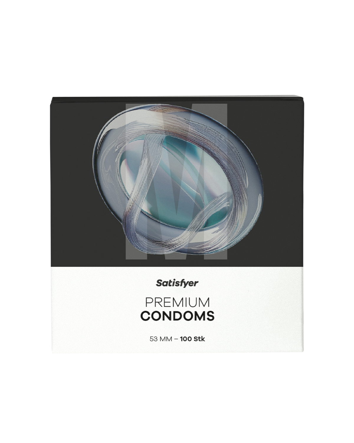 Satisfyer – Condoms Size 53 (M) – 100 Units