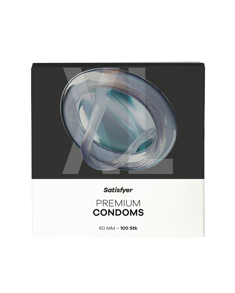 Satisfyer – Condoms Size 60 (XL) – 100 Units