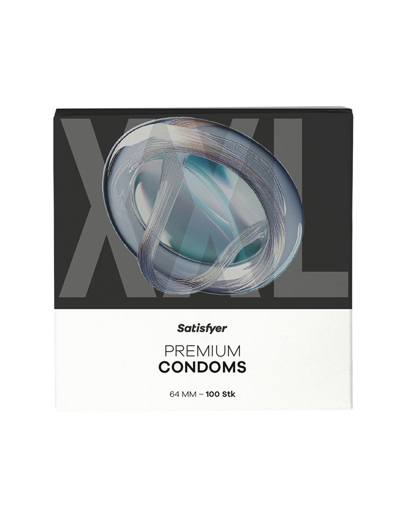 Satisfyer – Condoms Size 64 (XXL) – 100 Units