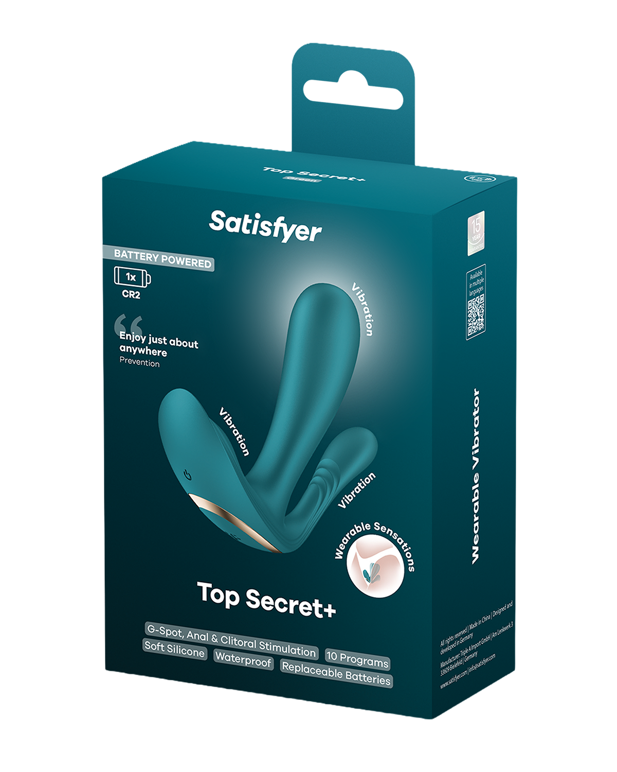 Satisfyer – Battery Series – Top Secret+