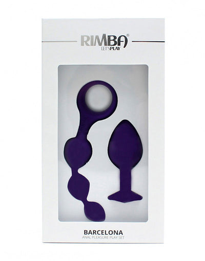 Rimba Barcelona – Set de Juguetes Anales (Lila)