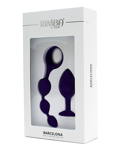 Rimba Barcelona – Set de Juguetes Anales (Lila)