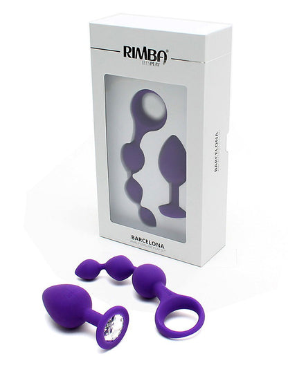 Rimba Barcelona – Set de Juguetes Anales (Lila)