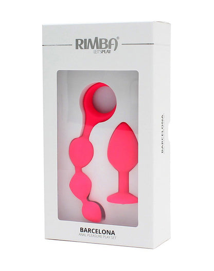 Rimba Barcelona – Set de Juguetes Anales (Rosa)
