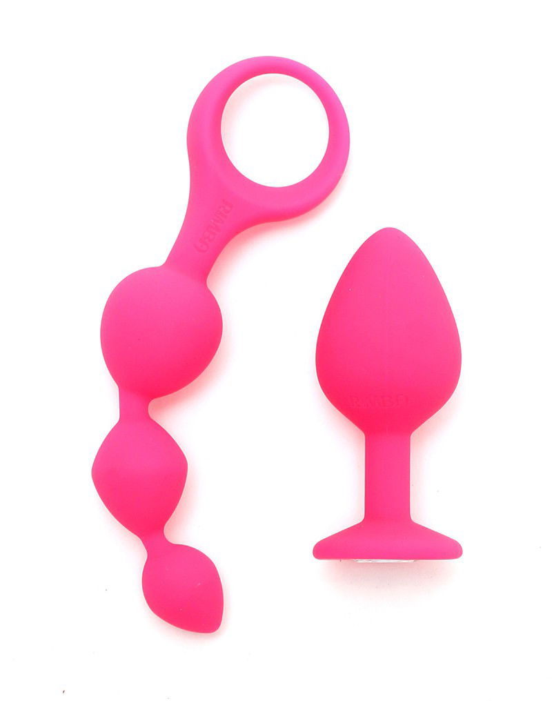 Rimba Barcelona – Set de Juguetes Anales (Rosa)