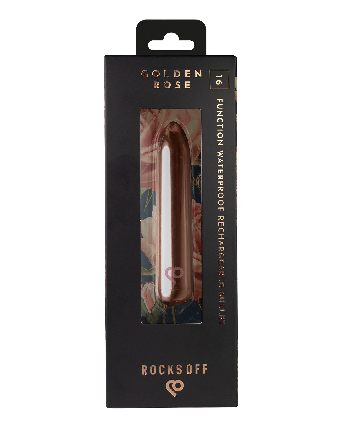 Rocks-Off – Rechargeable Vibrating Bullet – Golden Rose