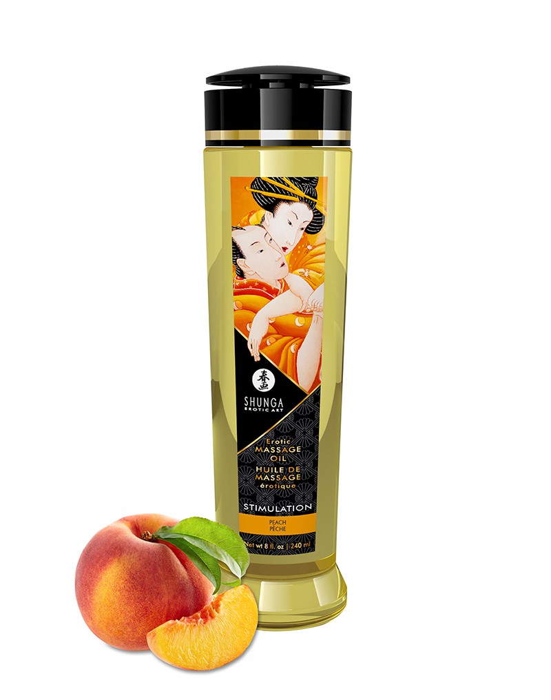 Shunga - Massage Oil - Sensual Island Flowers - 240 ml