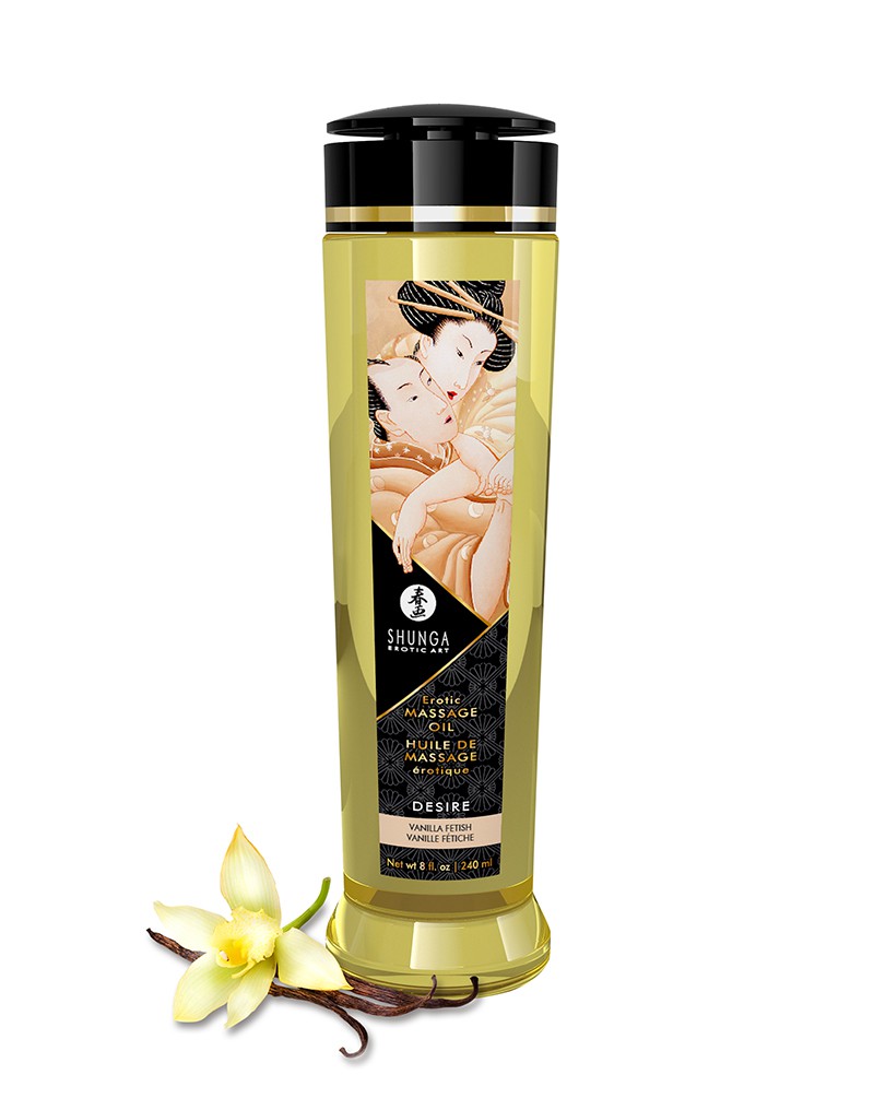 Shunga - Massage Oil - Sensual Island Flowers - 240 ml
