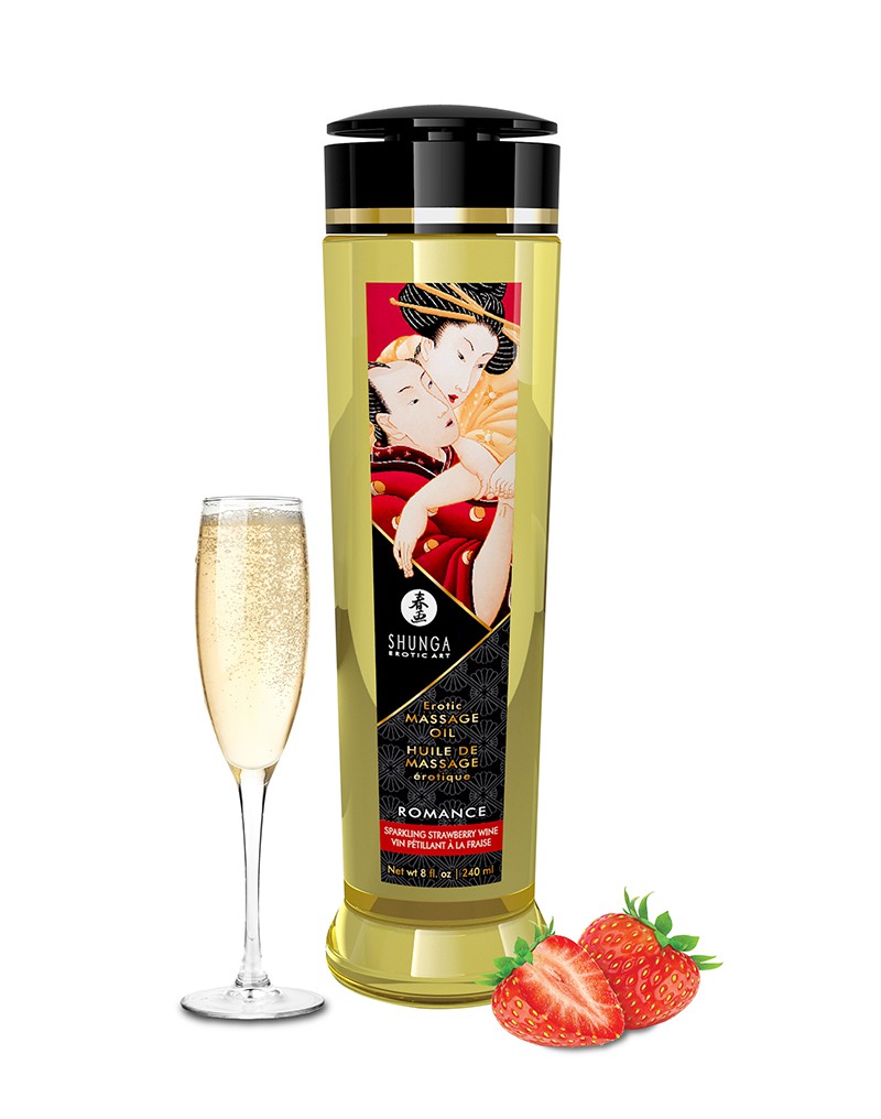 Shunga - Massage Oil - Sensual Island Flowers - 240 ml