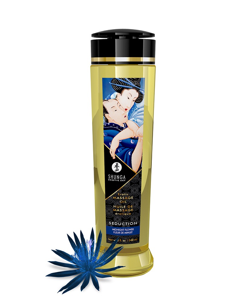 Shunga - Massage Oil - Sensual Island Flowers - 240 ml