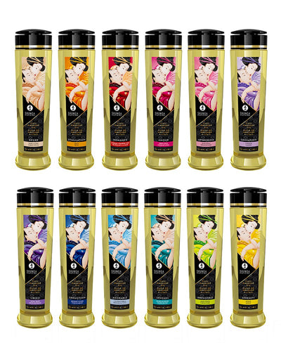 Shunga - Massage Oil - Sensual Island Flowers - 240 ml