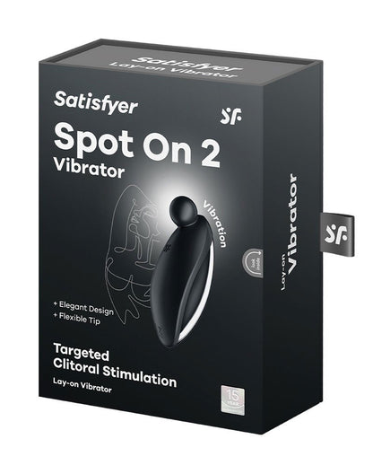 Satisfyer – Spot On 2 – Estimulador de clítoris (Negro)