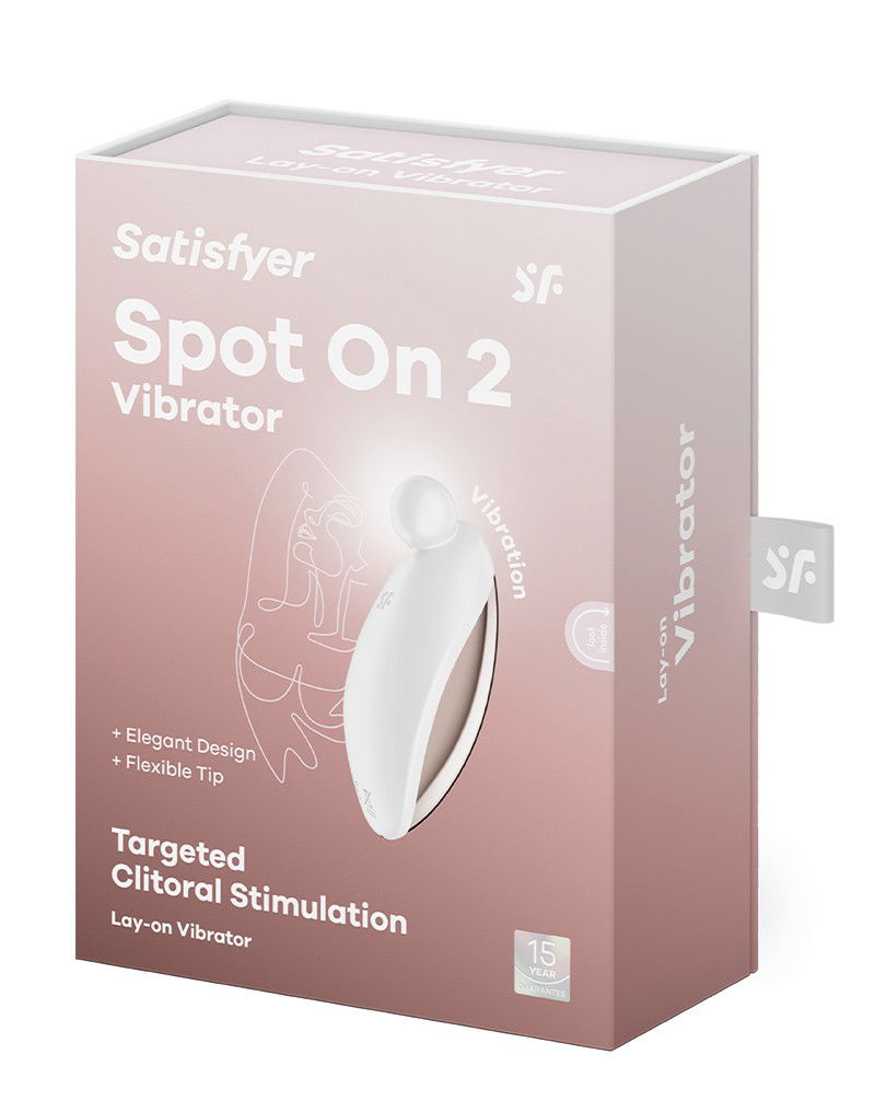 Satisfyer – Spot On 2 – Estimulador de clítoris (Blanco)