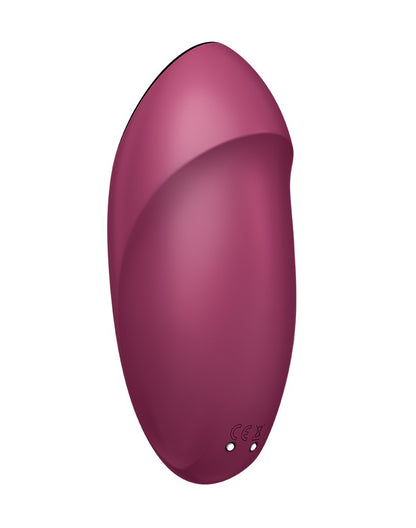 Satisfyer – Tap & Climax 1 – Estimulador con función de golpeteo (Rojo)
