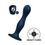Satisfyer Double Ball-R – Dildo mit Innengewicht und Saugnapf