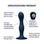 Satisfyer Double Ball-R – Dildo mit Innengewicht und Saugnapf