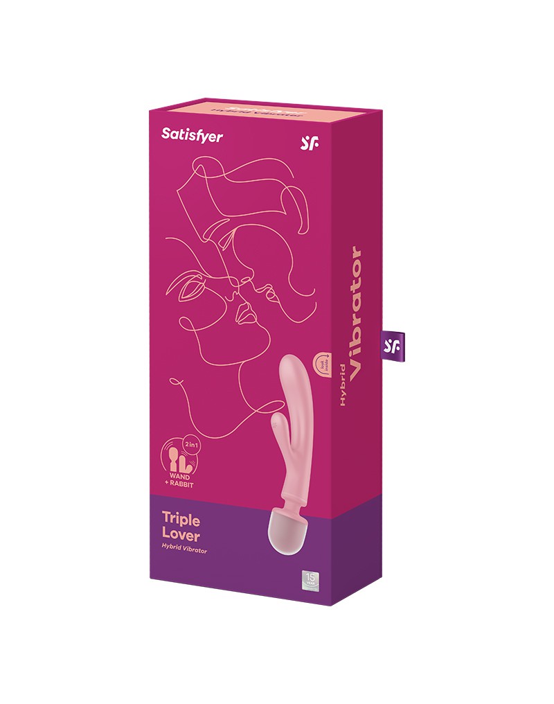 Satisfyer – Triple Lover - 2 en 1