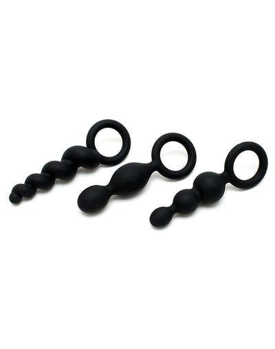Satisfyer Booty Call Black (Set de 3)