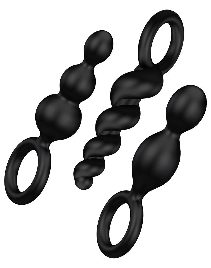 Satisfyer Booty Call Black (Set de 3)