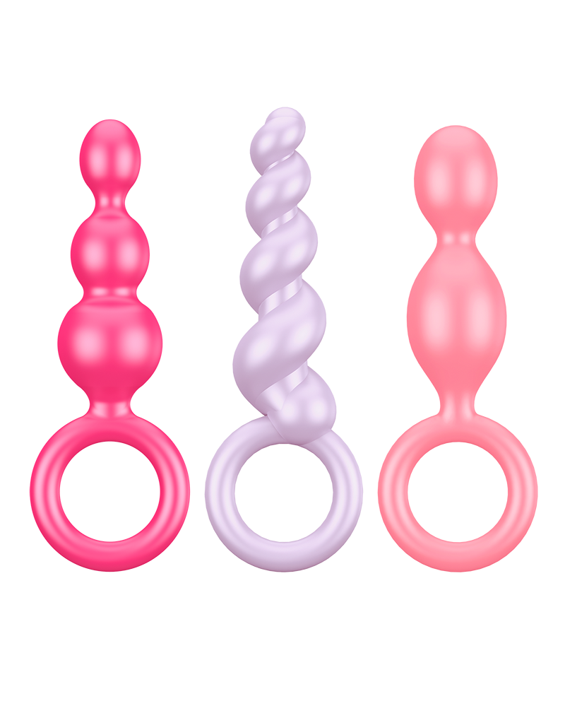 Satisfyer Booty Call Coloured (Set de 3)