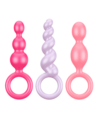 Satisfyer Booty Call Coloured (Set de 3)