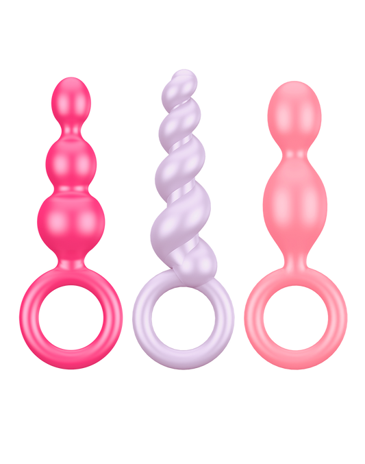 Satisfyer Booty Call Coloured (Set de 3)