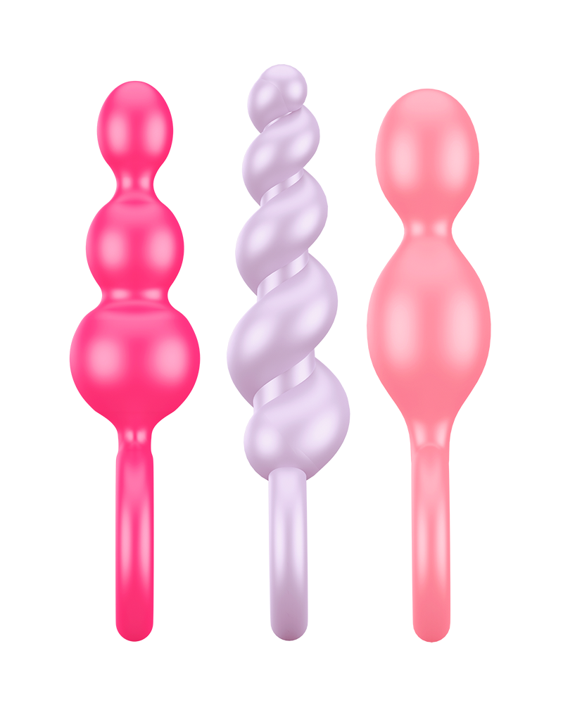 Satisfyer Booty Call Coloured (Set de 3)