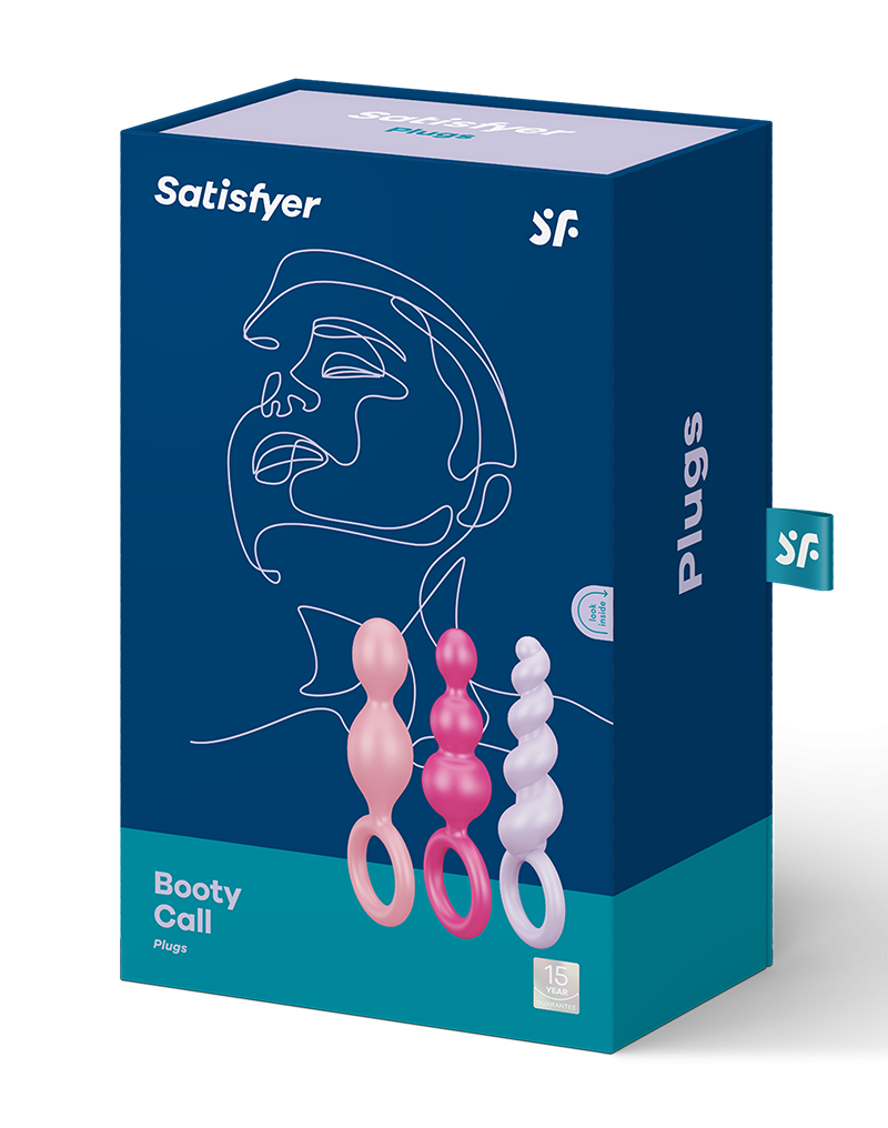 Satisfyer Booty Call Coloured (Set de 3)