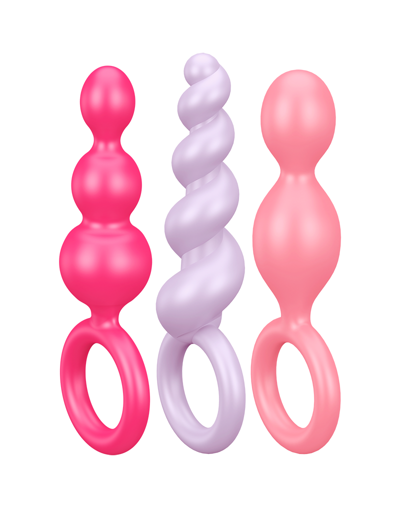 Satisfyer Booty Call Coloured (Set de 3)