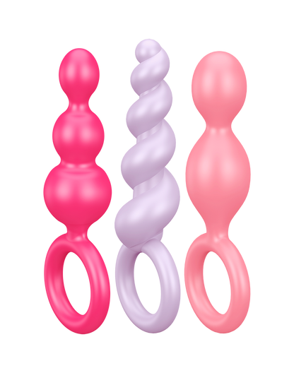 Satisfyer Booty Call Coloured (Set de 3)