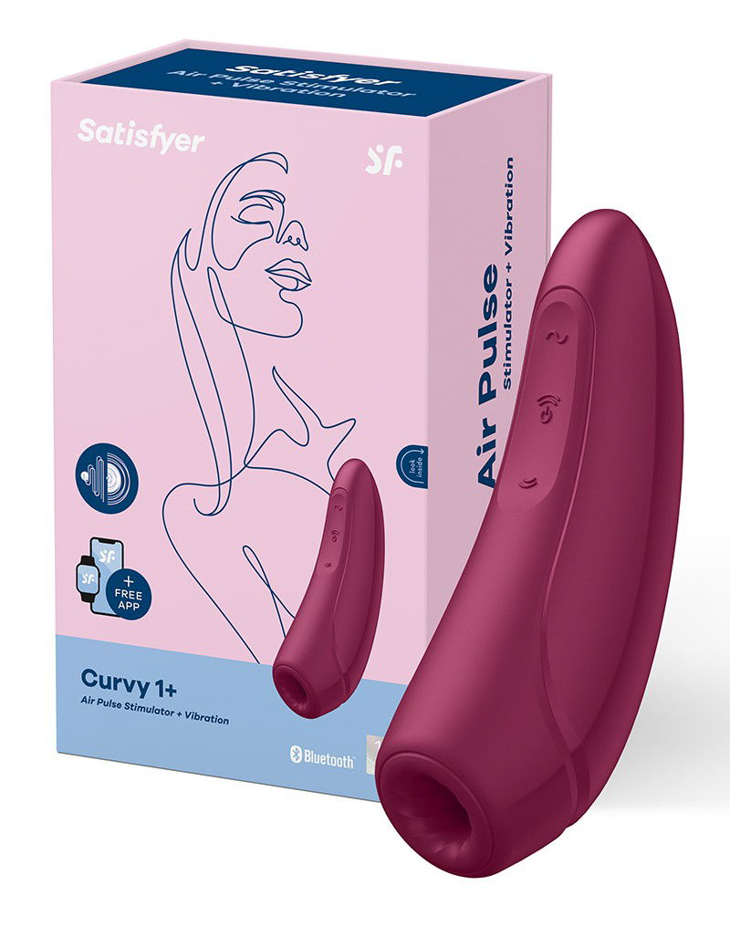 Satisfyer Curvy 1+ Rose Red