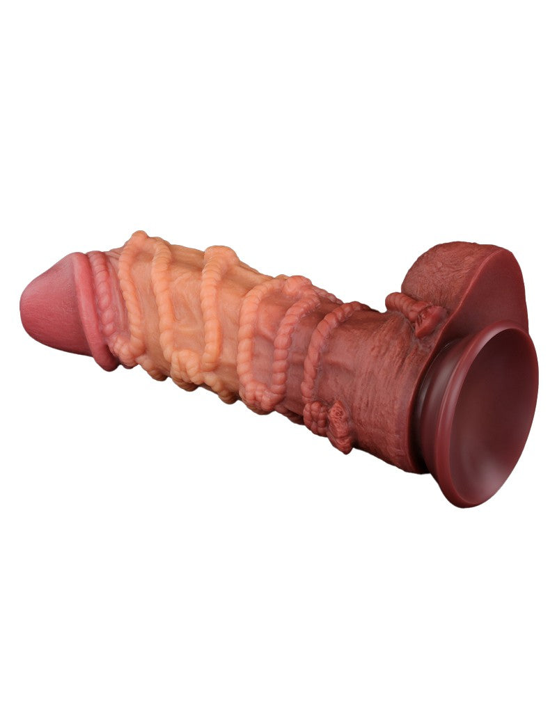 LoveToy - Extreme Dildo with Rope Pattern
