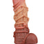 LoveToy - Extreme Dildo with Rope Pattern