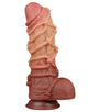 LoveToy - Extreme Dildo with Rope Pattern