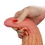 LoveToy - Dildo with Tongue 10" / 25.4 cm