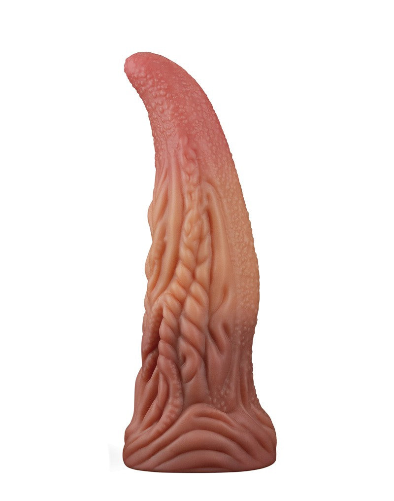 LoveToy - Dildo with Tongue 10" / 25.4 cm