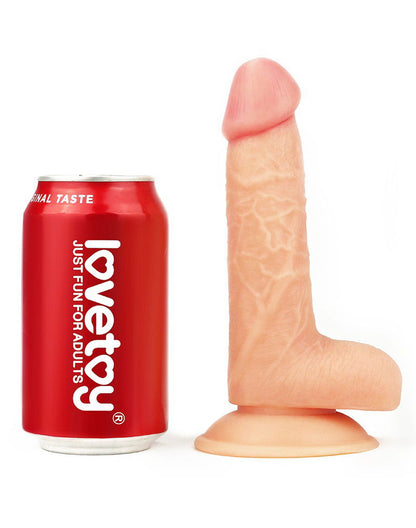 The Ultra Soft Dude Dildo Realista 18 cm (Ø 3,9 cm) – Nude