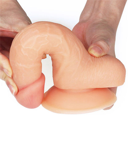 The Ultra Soft Dude Dildo Realista 18 cm (Ø 3,9 cm) – Nude