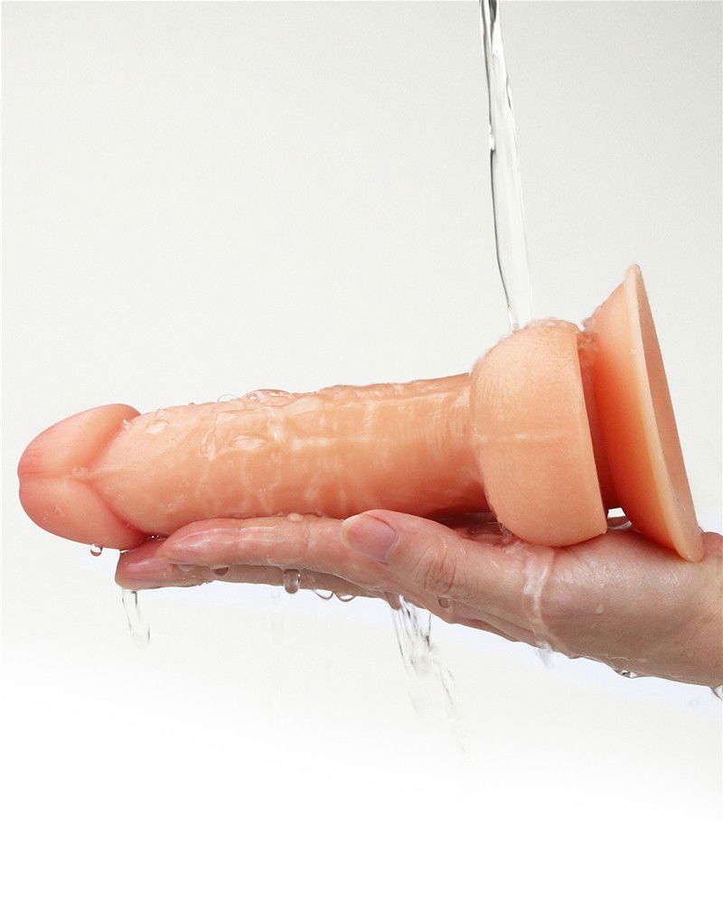 The Ultra Soft Dude Dildo Realista 18 cm (Ø 3,9 cm) – Nude