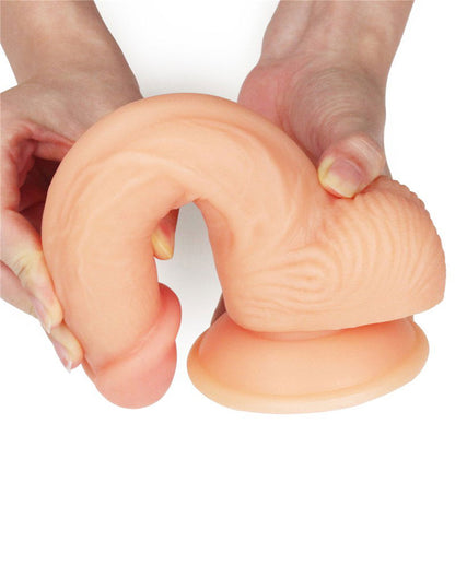 The Ultra Soft Dude Dildo Realista 20,5 cm (Ø 3,5 cm) – Nude