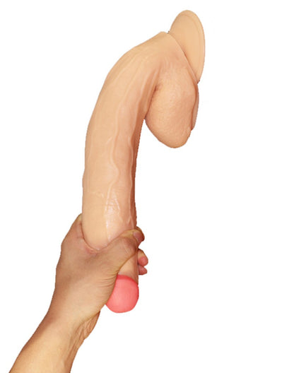 LoveToy King-Sized Legendary Realistic Dildo 28 cm (Ø 5,5 cm) – Nude