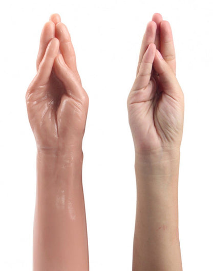LoveToy King-Sized Realistic Magic Hand 36 cm (Ø 8 cm) – Nude