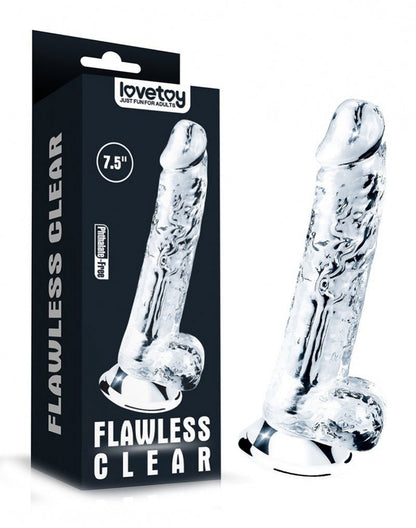 LoveToy – Flawless Clear Dildo (19 cm)