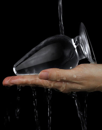 LoveToy Flawless Clear Anal Plug 11,5 cm