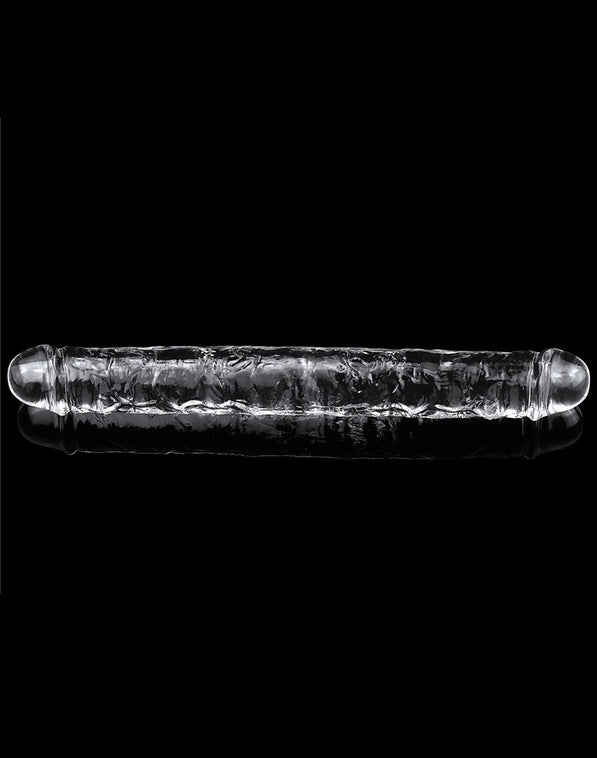 LoveToy – Flawless Clear Double Dildo 30 cm (Transparente)